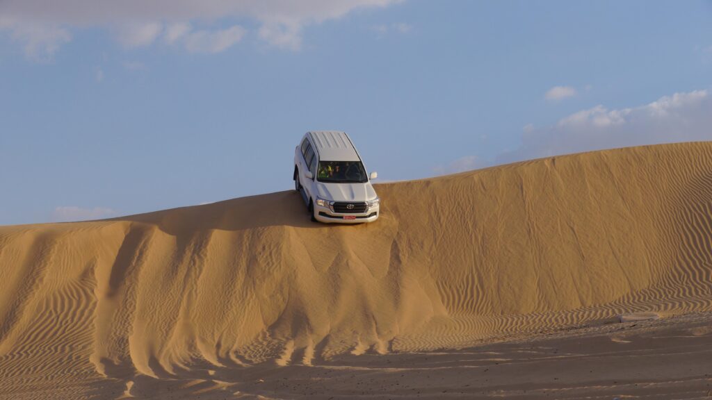 dune bashing in the Empty Quarter Salalah tours