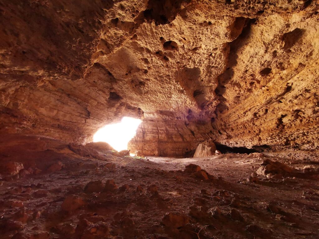 Tayq cave in Dhofar Mountains on tour from Salalah