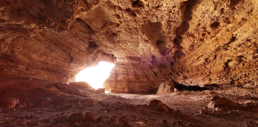 Tayq cave in Dhofar Mountains on tour from Salalah