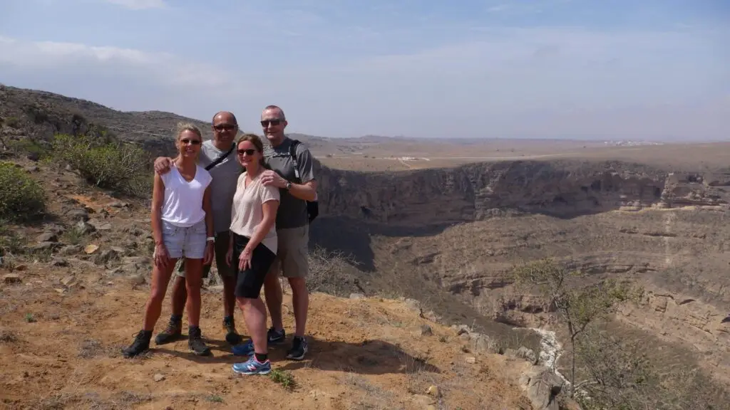 hiking tour to Tayq cave Salalah tours